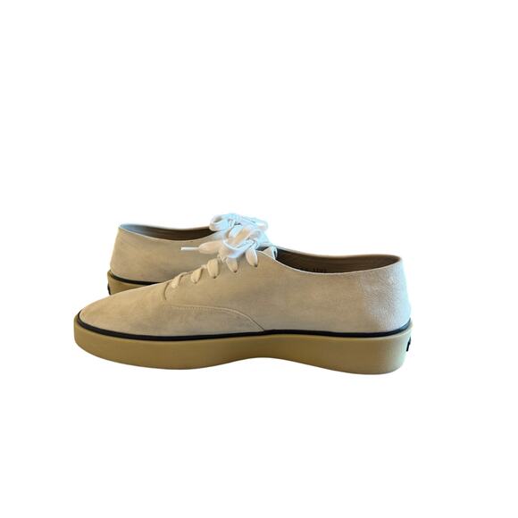 Fear of God x Zegna Collaboration Beige Suede Backless Sneakers main image 5